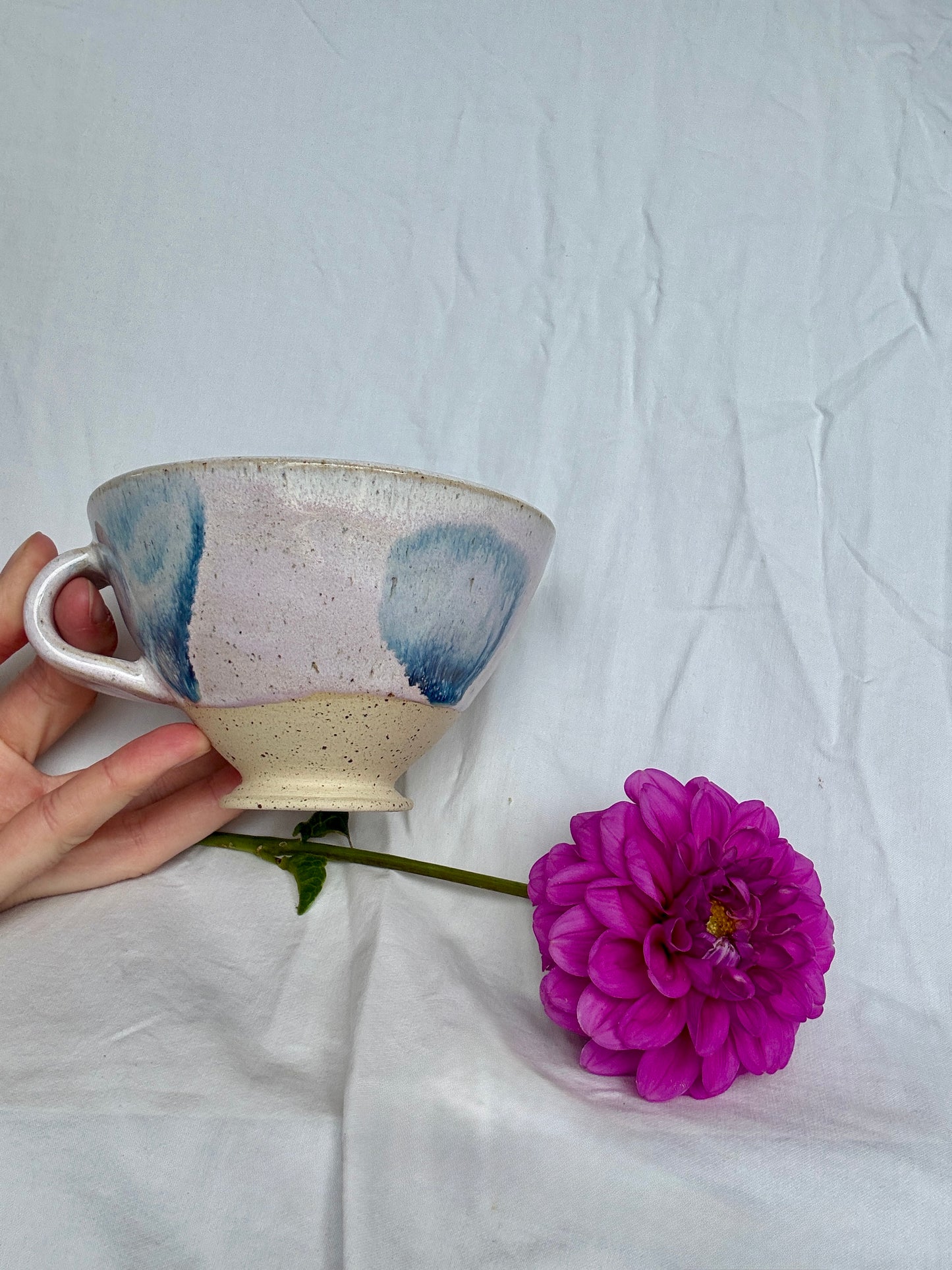 Blueberry blush mug