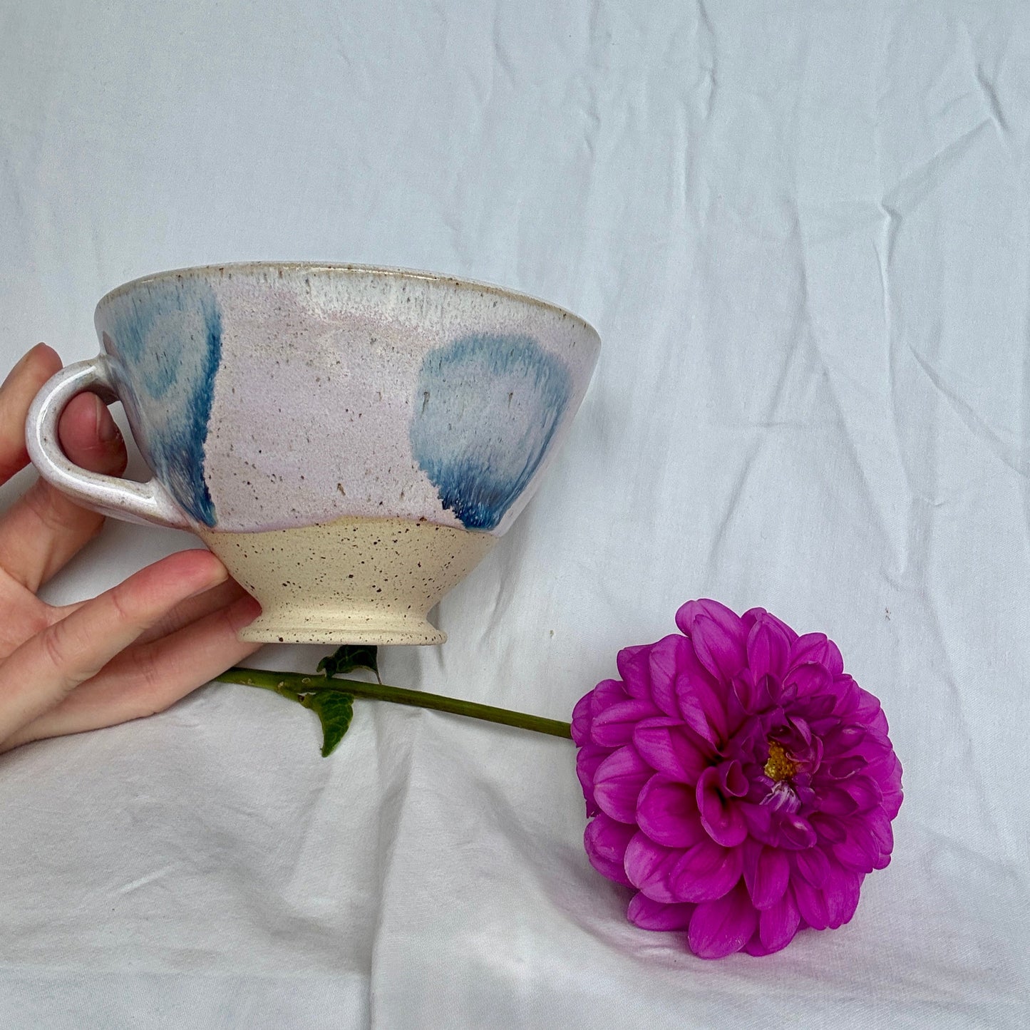 Blueberry blush mug