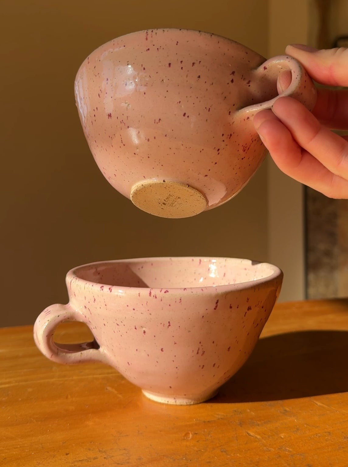 Pretty in pink mug