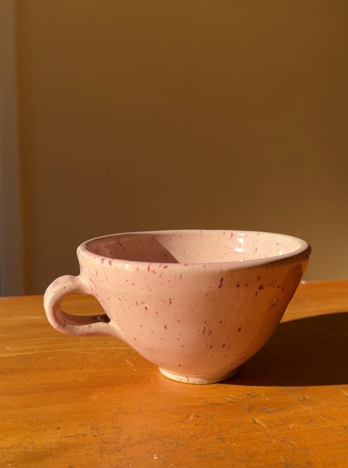 Pretty in pink mug